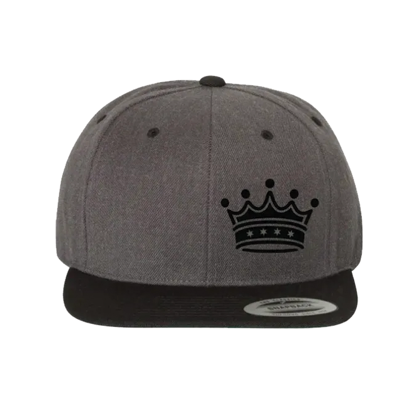 Crown Custom Snapback Hat | PRE-ORDER